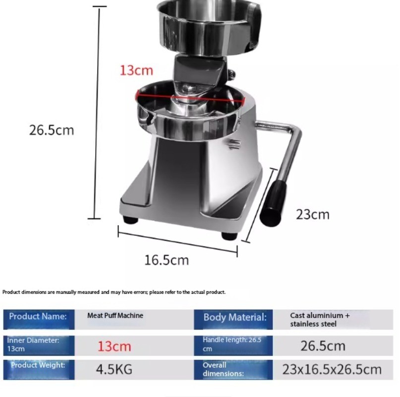 Meat Patty Press, Hamburger Patty Mold, Patty Press, Home-Use Beef Patty Press gallery