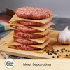 Hamburger Patty Paper Squares 5"x5", 5" x Square, Unbleached Natural Brown gallery