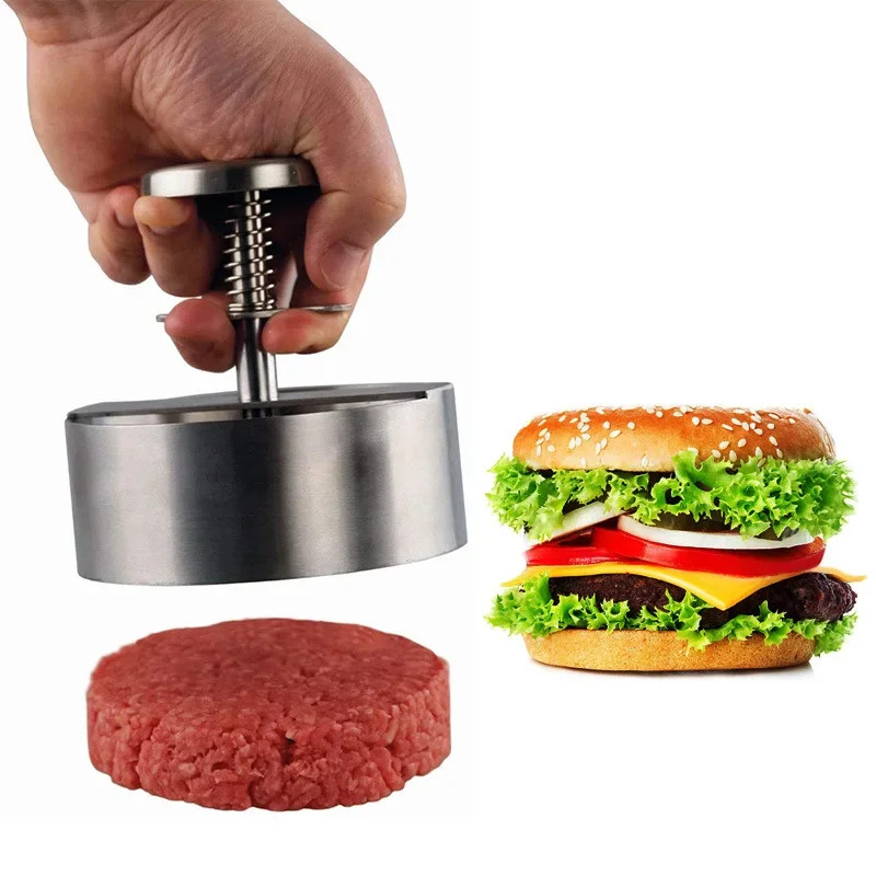 2025 Hamburger Press Hamburger Patty Maker 304 Stainless Steel Non-Stick Burger gallery