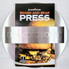 Blackstone Smash and Sear Press Burger Tool Stainless Steel Grill Gift (5349)