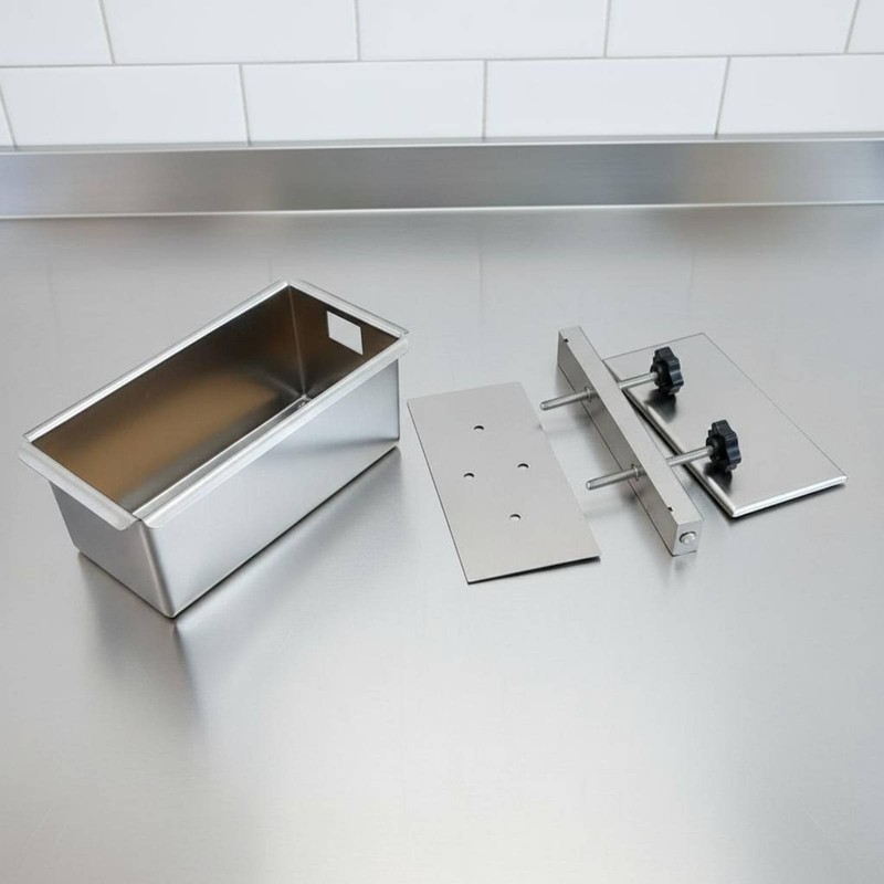 Stainless Steel Meat Press Polished Finish Ham Press Mold Compact & Portable gallery