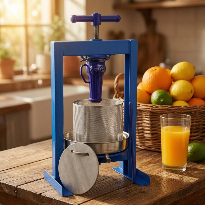 Wine Press Machine Perforated Fruit Wine Press Freestanding gallery