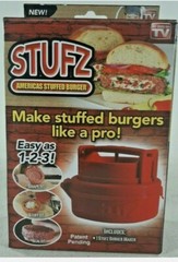 🍔Stufz Americas Stuffed Burger Maker Press As Seen on TV 🍔 Gift Griller