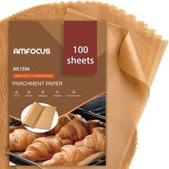 Parchment Paper Sheets, 9×13 In Non-Stick Precut Baking 9x13in-100pcs