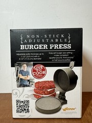 Michael Sympn Non-Stick Adjustable Burger Press