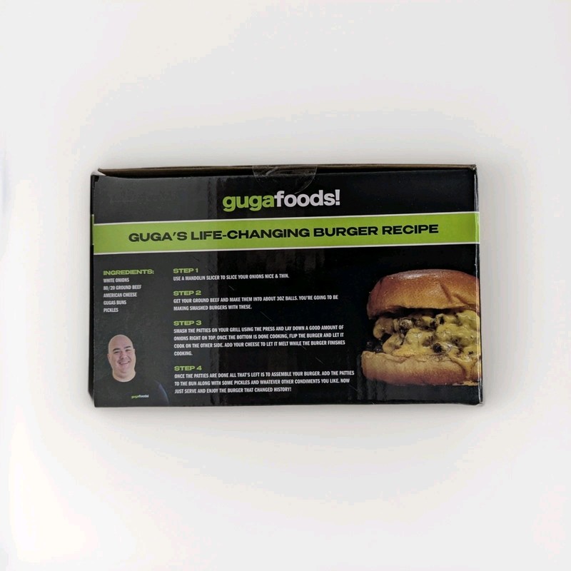 Guga Foods Adjustable Burger Press Kit – Stainless Steel, 3 Sizes, NEW gallery