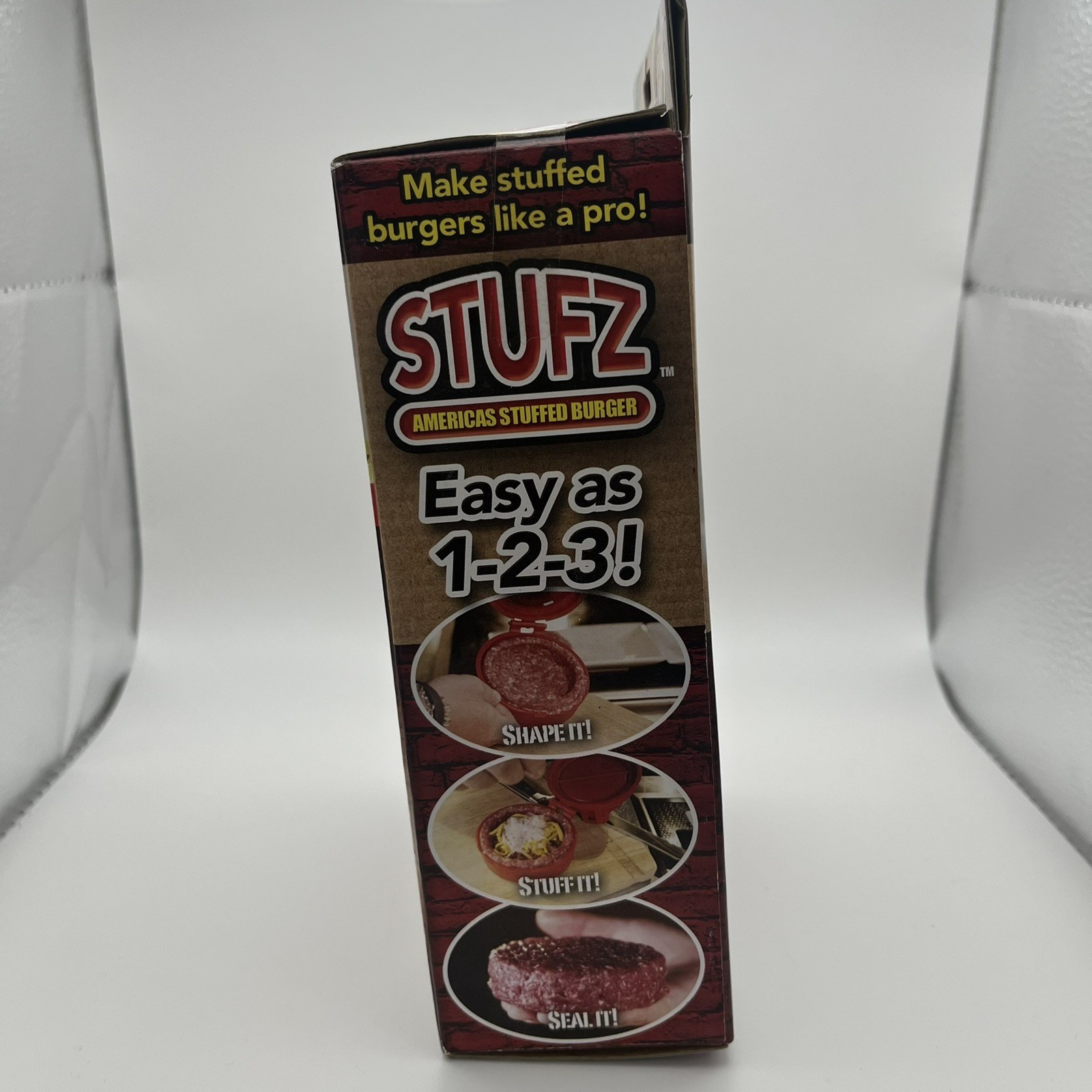 STUFZ - AMERICANS STUFFED BURGER AS SEEN ON TV NEW IN BOX gallery