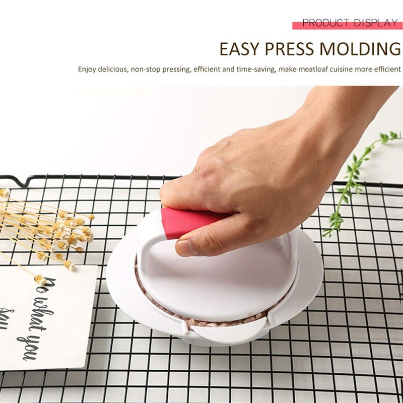 Burger Press Hamburger Press Patty Maker Mold Perfectly Sized 4 5/8 inch Burg... gallery