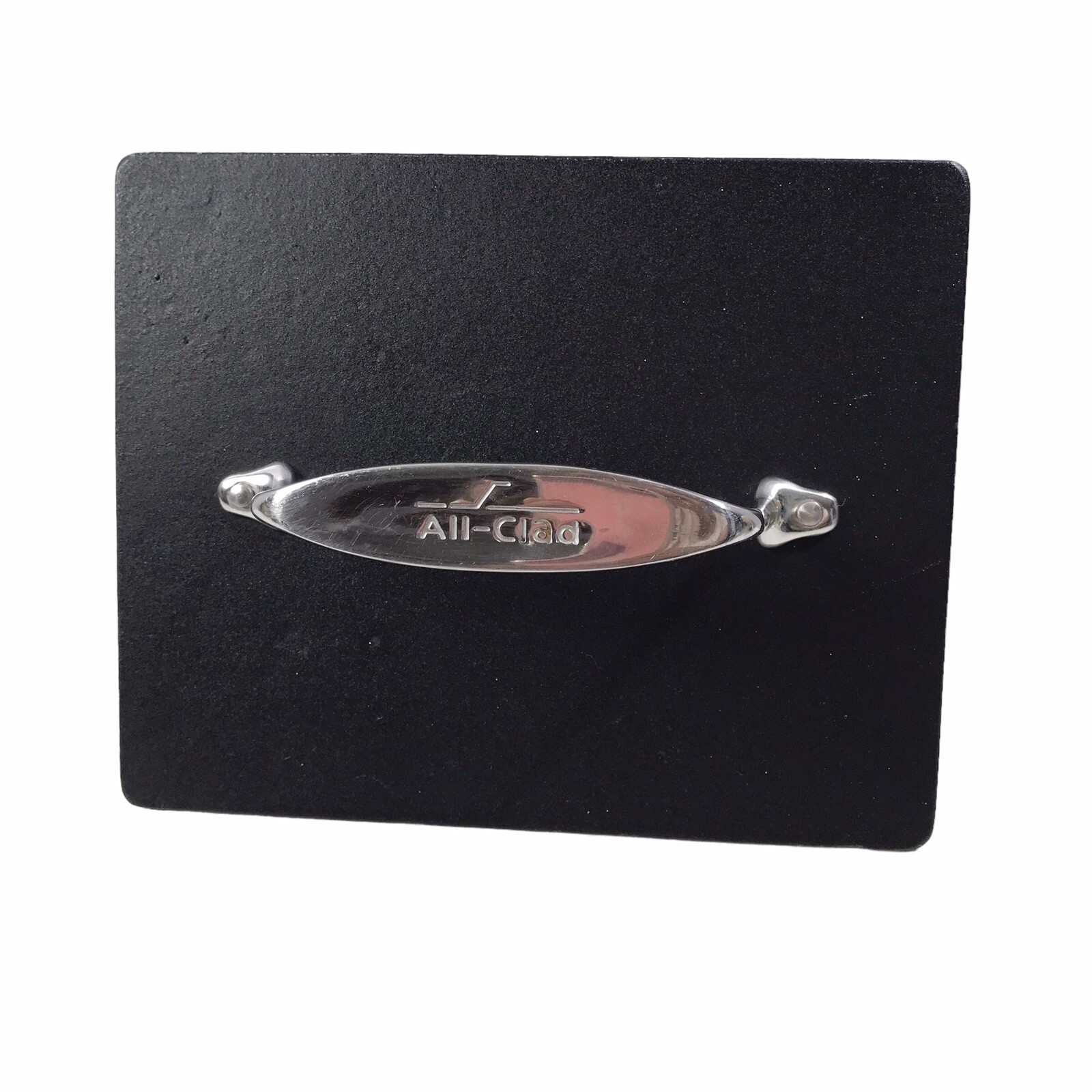 ALL-CLAD Heavy Cast Iron Burger Panini Bacon Sandwich Grill Press 8" x 10" gallery