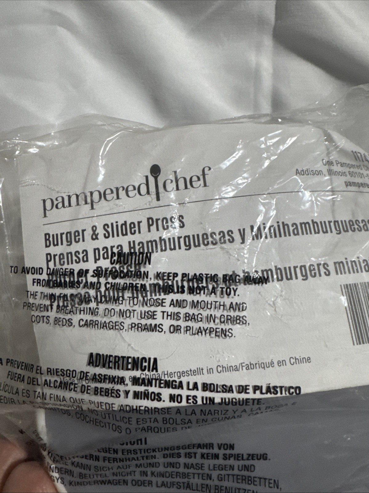 Pampered Chef Burger and Slider Press - New In Sealed Package # 1174 gallery