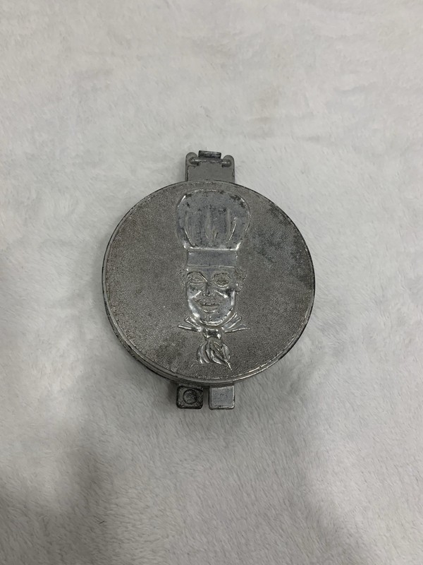 Vintage Cast Aluminum Burger Press gallery