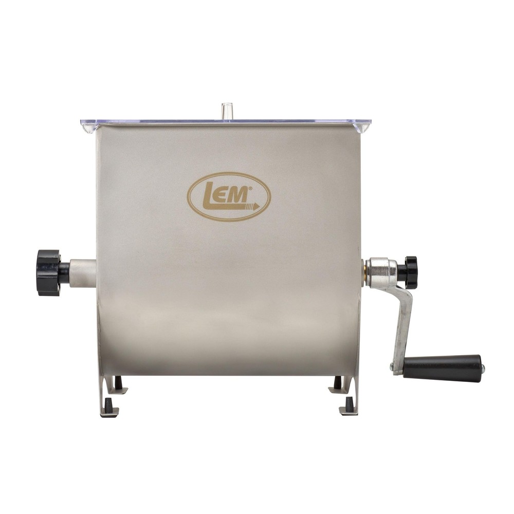 LEM Products MightyBite 20 Pound Capacity Manual 20 Capacity, Silver