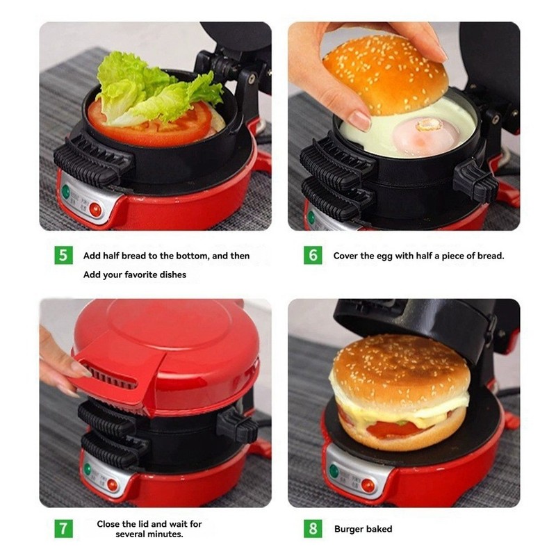 Burger Press Non-Stick Multifunction Customize Ingredients Perfect for8792 gallery