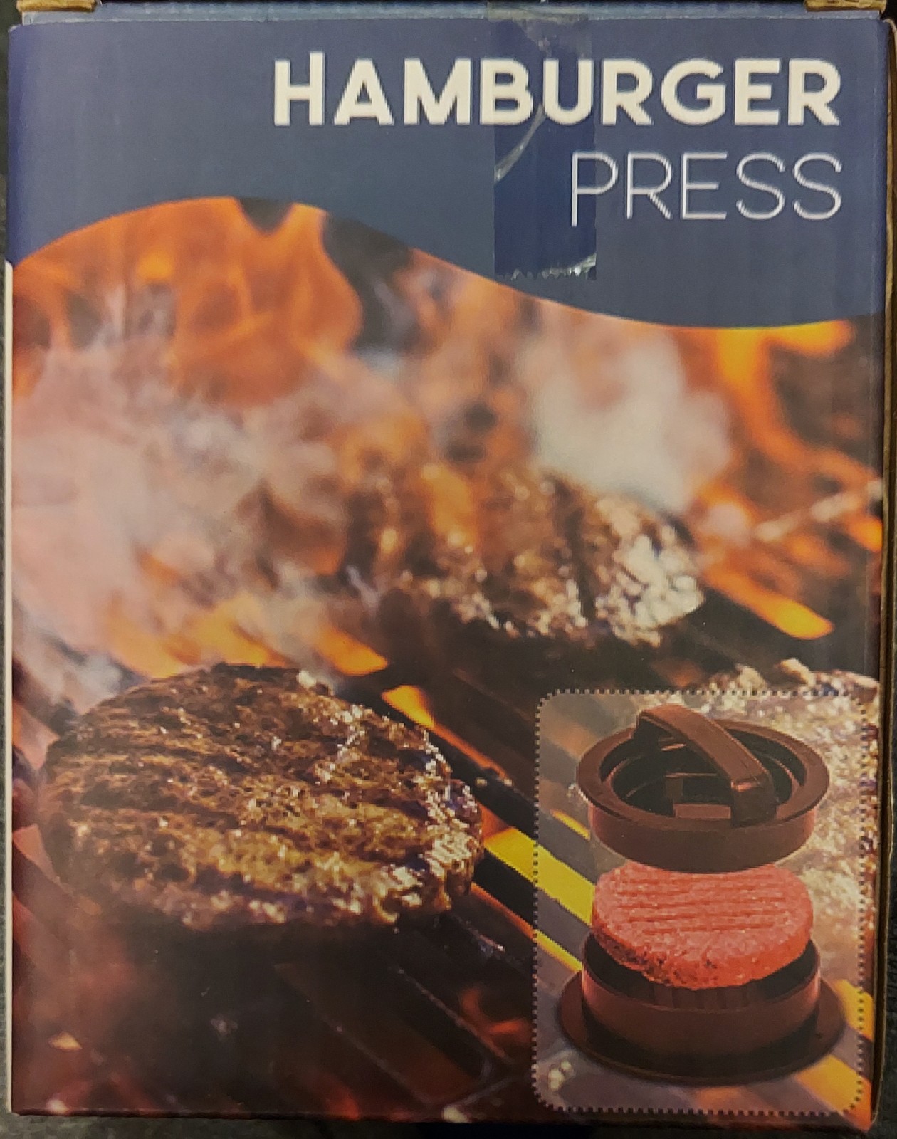 3 In 1 Hamburger Press Burgers Sliders Stuffed Burgers Wax Paper Storage (D1) gallery