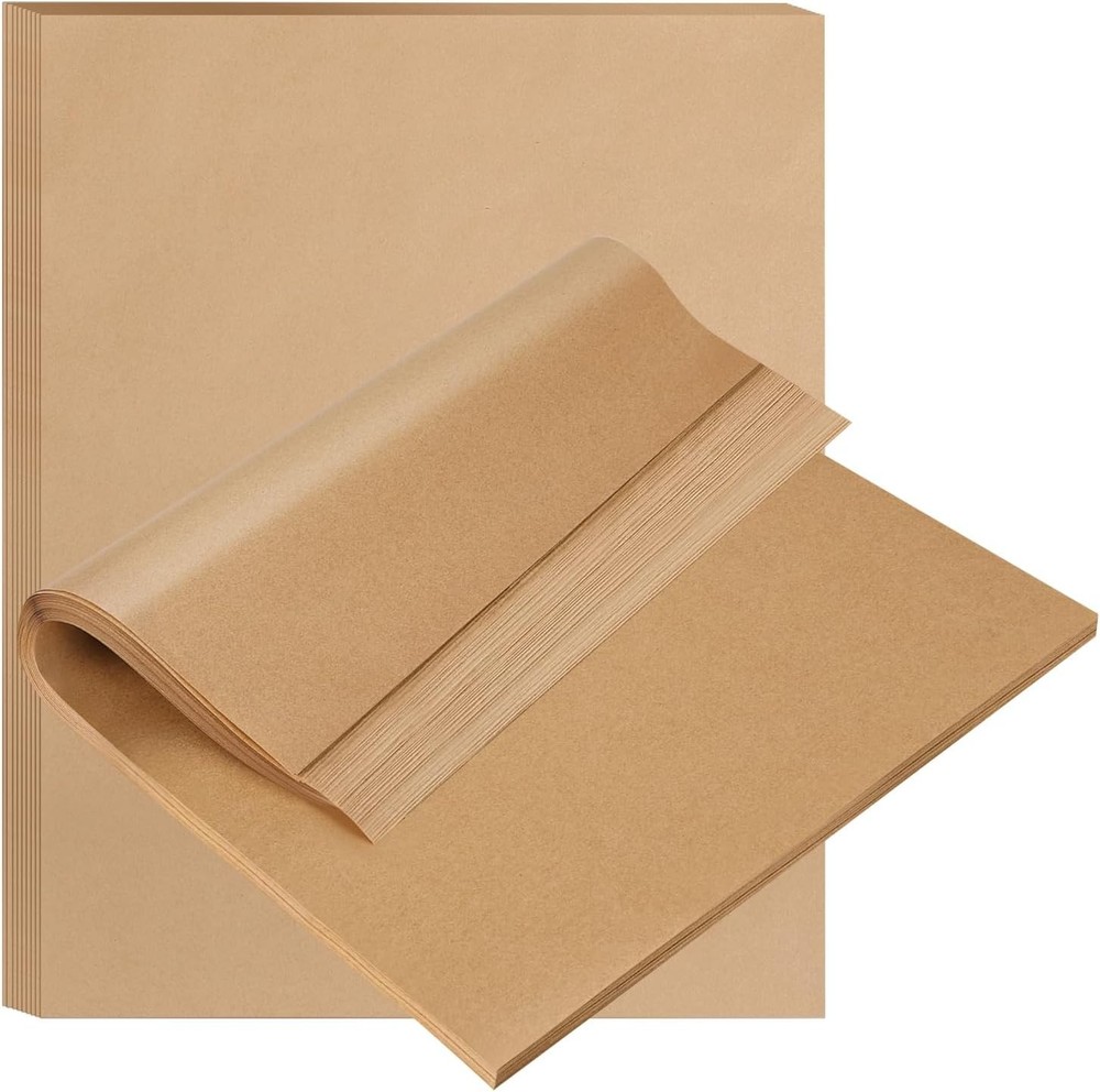 BYKITCHEN 12 x 16 Inch Parchment Paper Sheets, Non-Stick 12 x 16 Inch, Nature