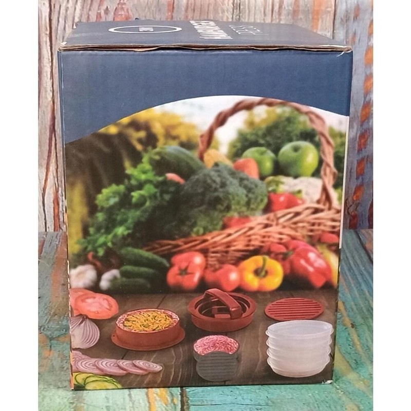 Multi-Style Hamburger Press with Stuffed Burger Capability gallery
