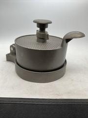 Single Burger Press – Make Perfect Burgers Crabcakes Sausage Patties – Gray