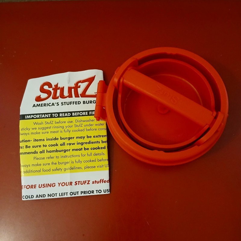 STUFZ Americas Stuffed Burger Make Burgers Like a Pro, As-Seen-On TV gallery