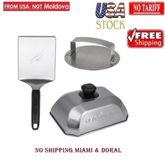 BLACKSTONE Smash Burger Kit, stainless steel BRAND NEW