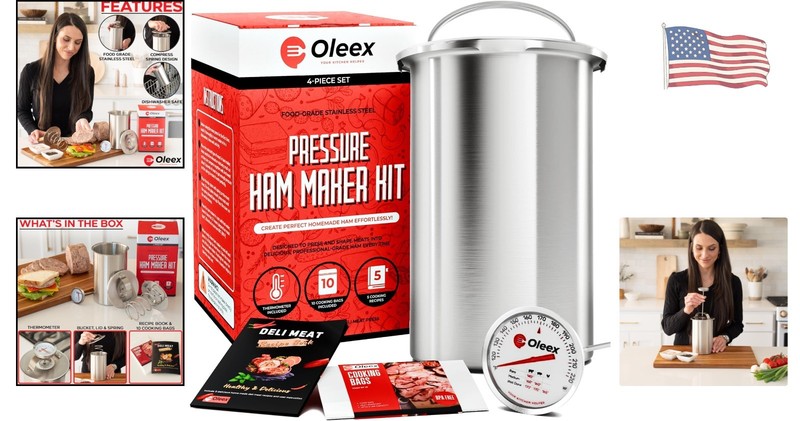 Innovative Lunch Meat Press for Healthier Homemade Meats - Dishwasher Friendly! gallery