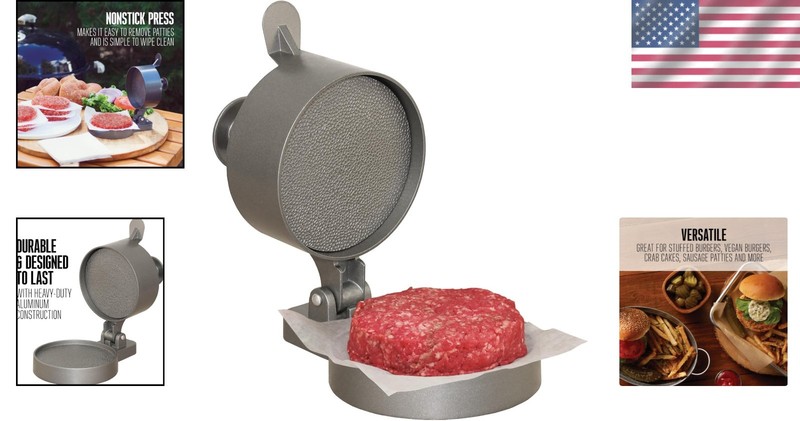 Single Burger Press for Hamburger & Sausage Patties gallery