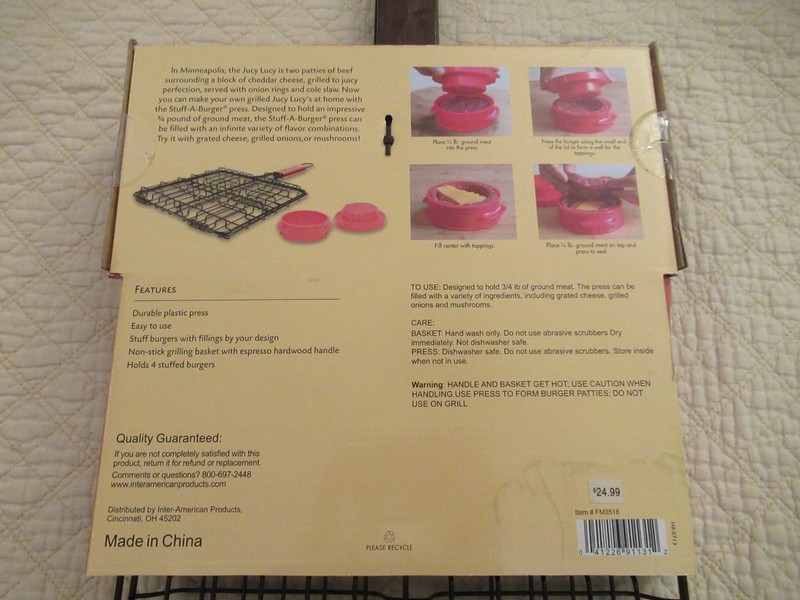 HD Designs Grill Stuff-A-Burger Set gallery