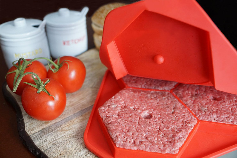 Burger Master MAX 4-In-1 Burger Press by . Makes Makes Four 1/3 to 1/2 Pound Bur gallery