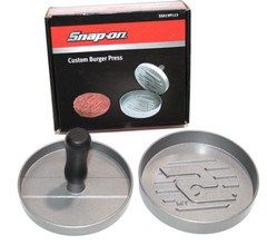 Snap-On Tools Custom Burger Press Collectible Metal S Logo Imprint Licensed NIB