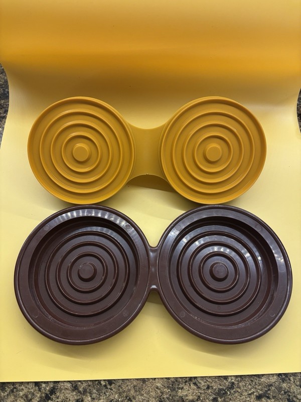 Charcoal Companion Double Hamburger Press pre-owned Plastic gallery