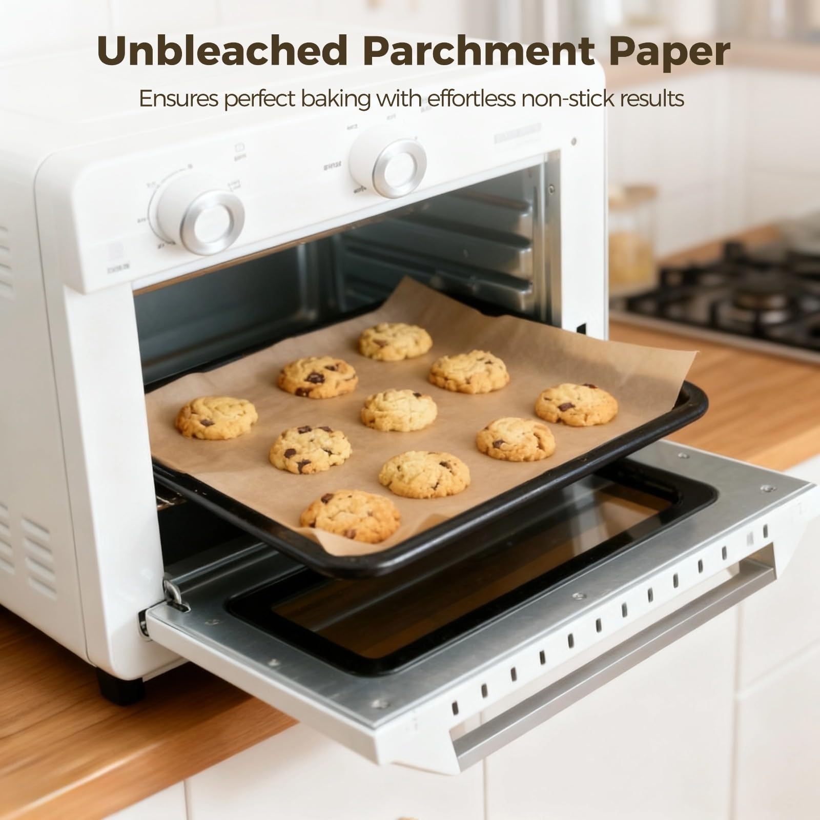600 Pcs Unbleached Parchment Paper Sheets 15.75 x x 11.81 in, gallery