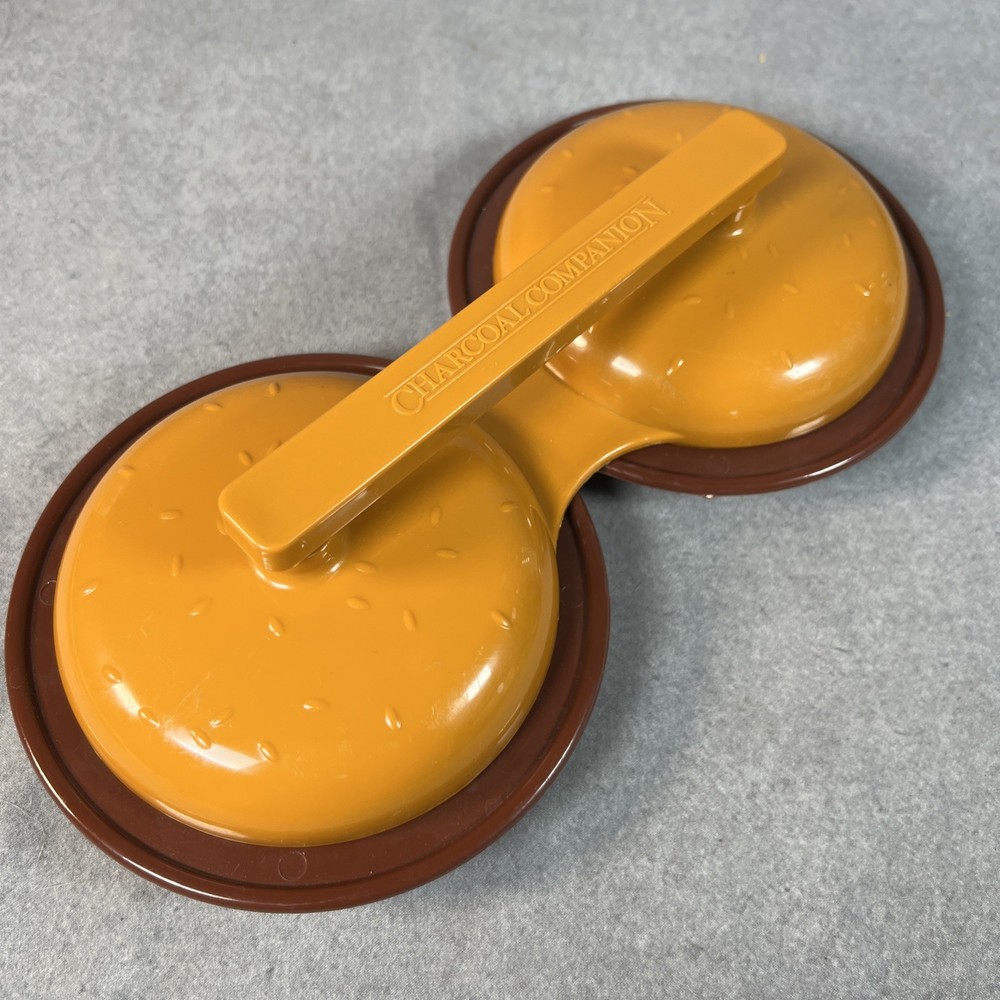 Vintage CHARCOAL Companion Hamburger Press Mold 2005 Burger Grill Meal Prep