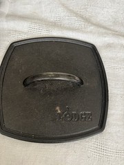 Lodge Cast Iron Panini Press 8”x 8”