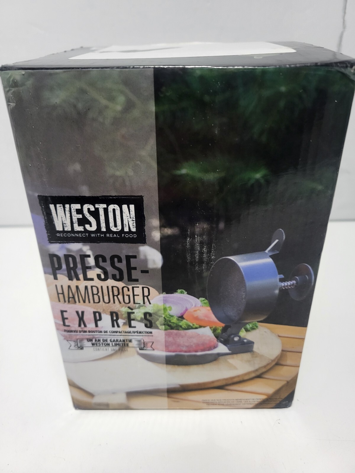 Weston Burger Express Burger Press w/ Patty Ejector Model 07-0310-W New Open Box gallery