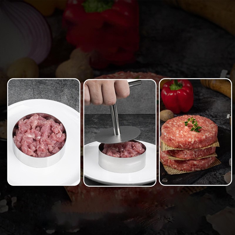 1 pc Hamburger Press Patty Maker Non Stick Stuffed Burger Meat Press Patty Maker gallery