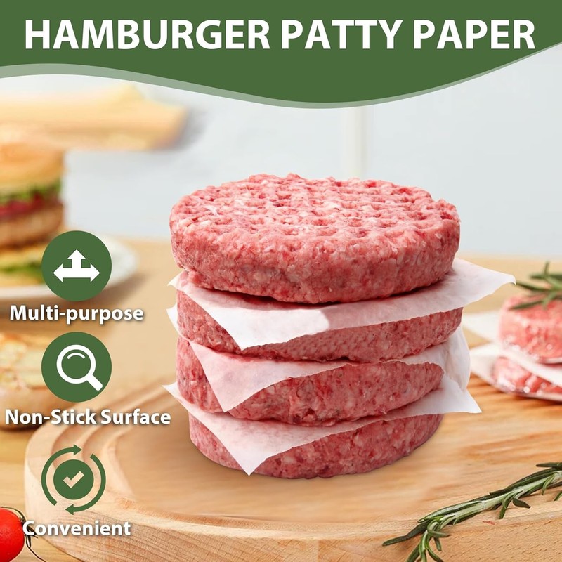 Smash Burger Kit Cast Iron Press Spatula Seasoning Shaker Patty Papers for Flat gallery