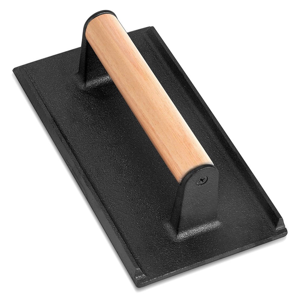 Smash Burger Press, Cast Iron Burger Press, Heavy-Duty Hamburger Smasher Tool...