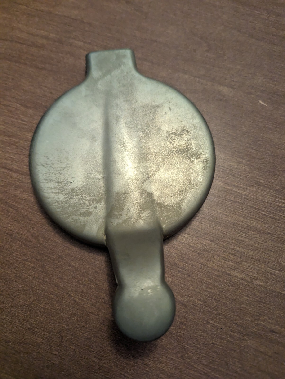 Vintage hamburger press aluminum counter/wall mount gallery