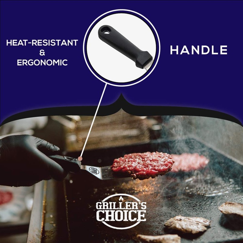 Grillers Choice 32 Piece Griddle Accessories Set Metal Spatulas - Commercial ... gallery