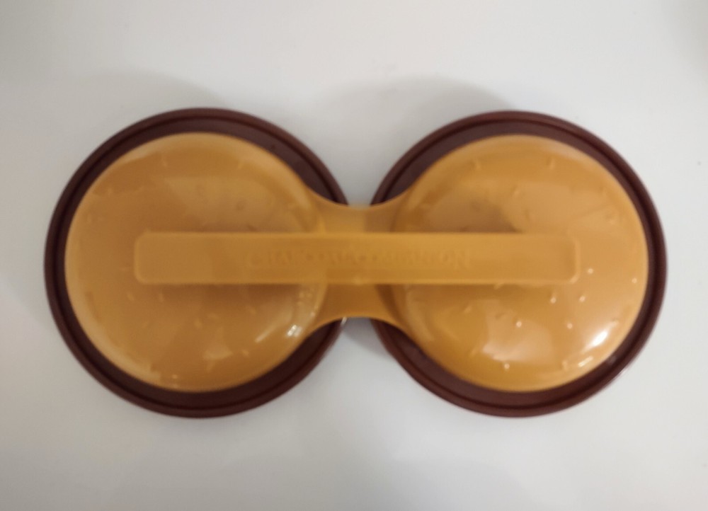 Charcoal Companion Double Hamburger Press Mold 2005 Burger 4.5" Circular Patties