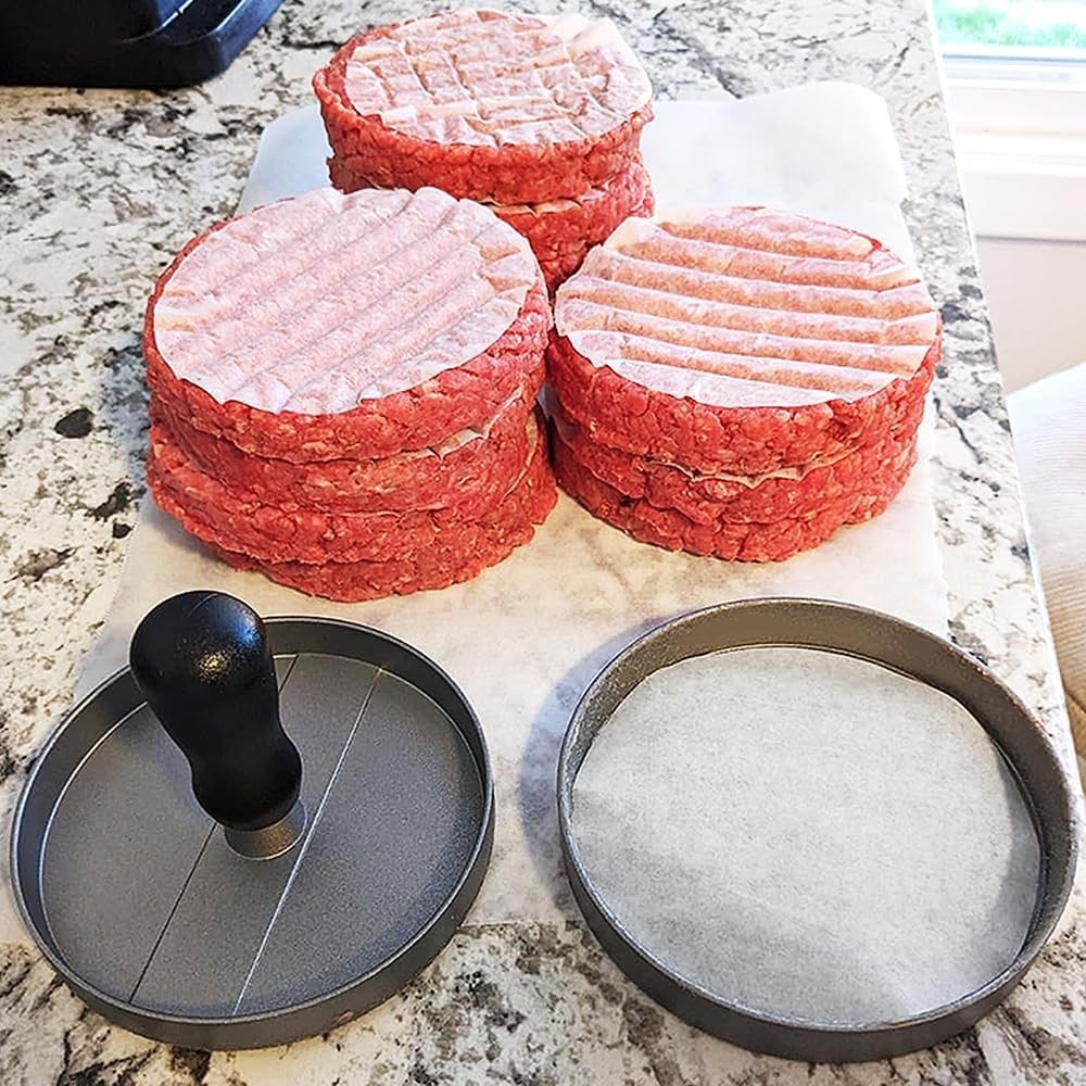 300 Pcs round 4.5 Inch Hamburger Patty Paper Sheets gallery
