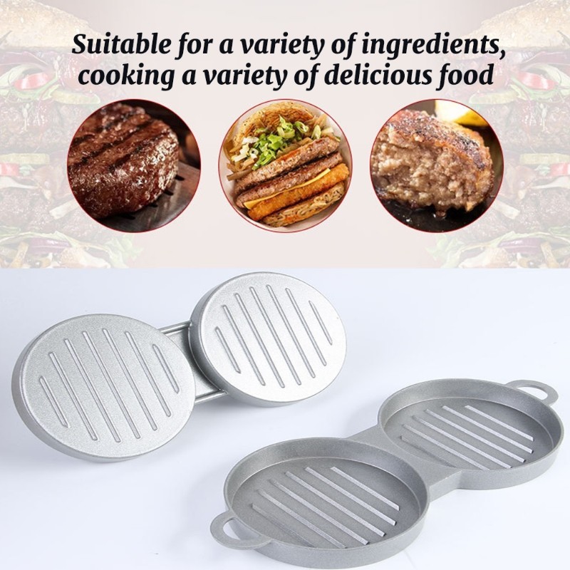 Non Aluminium Beef Patty BBQ Kitchen Perfect Patties Portable gallery