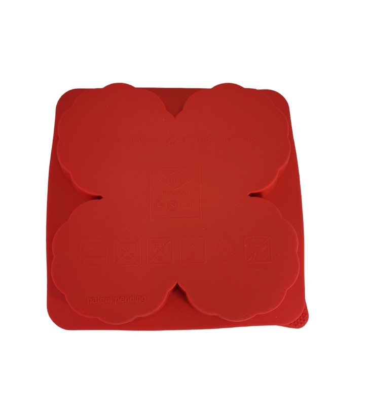 Smart Chef Silicon Burger Press 4 In 1 Half Pound Burger Shape & Store Open Box gallery