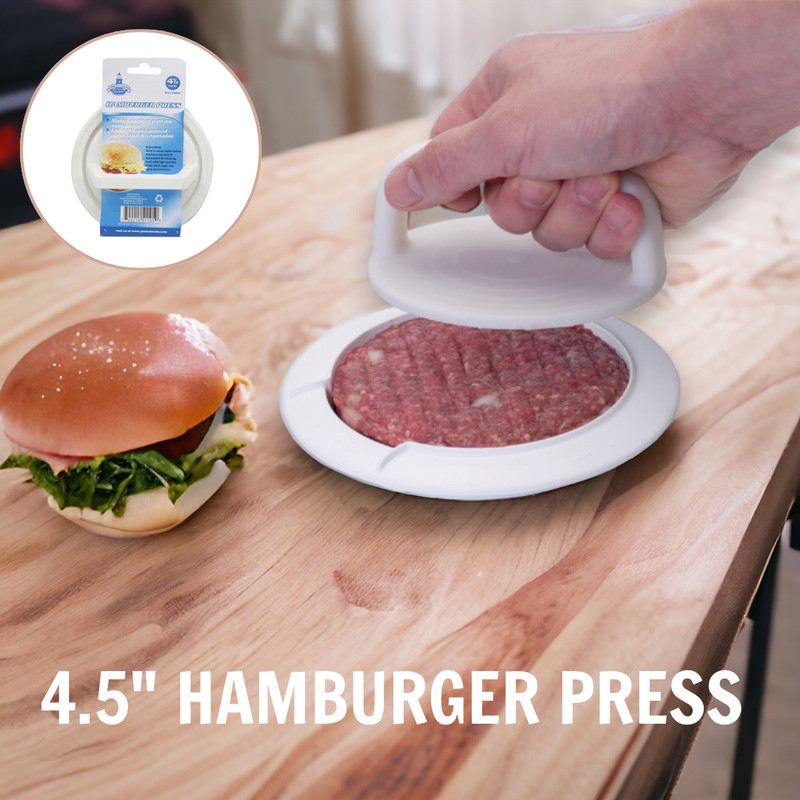 4.5" Hamburger Press: Elevate Your Grilling Game gallery