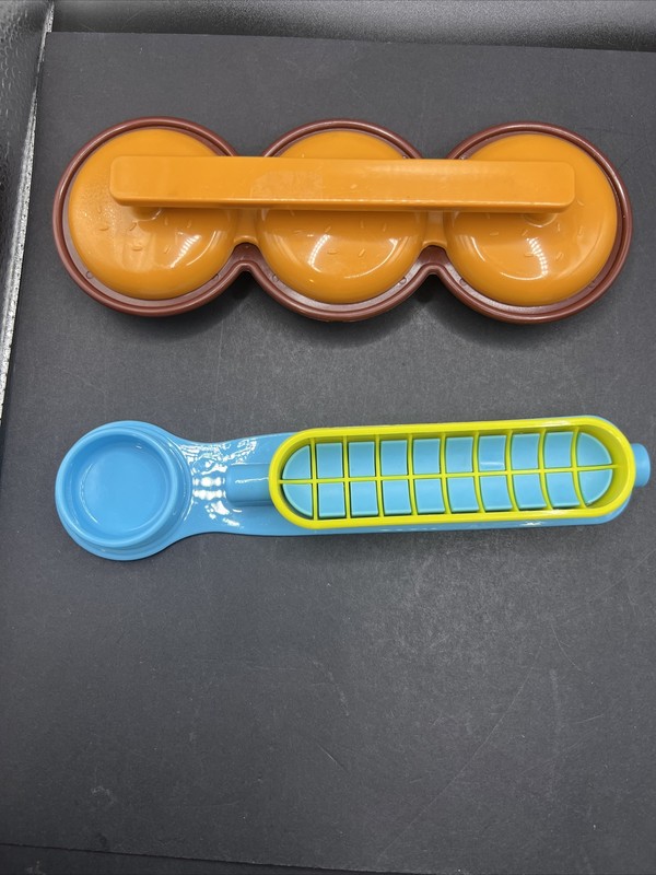 Charcoal Hamburger Press, 3 Mini Patty Triple Slider Press & Hotdog Cutter Dip gallery