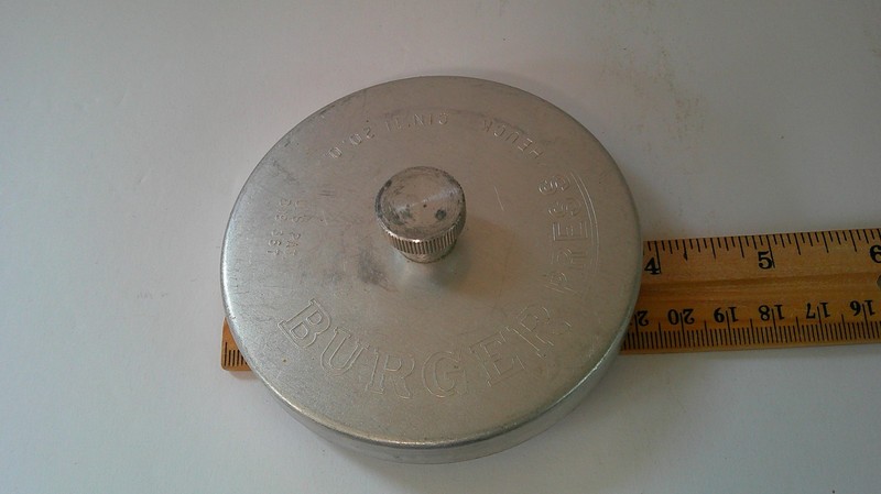 Vintage Heuck Burger Press gallery