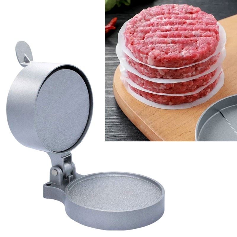 Restaurant Fashion Hamburger Former Individual-half Foot Thick Patty Cast gallery