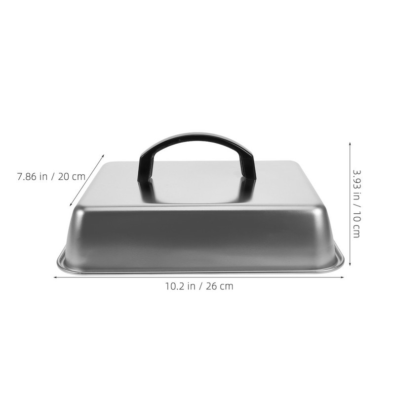 Stainless Steel Pot Lid Melting Dome Bbq Covers for outside Barbecue gallery