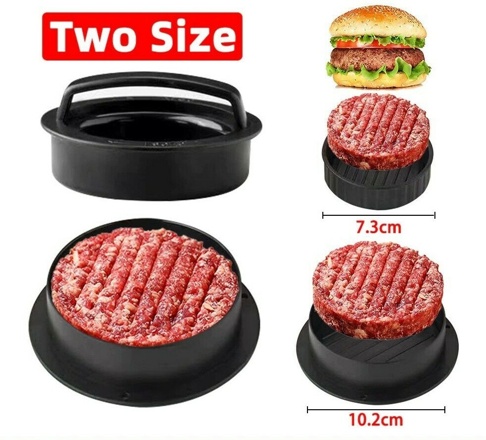 ABS HAMBURGER MEAT PRESS Maker Round Shape Non-Stick Grill Pie Press Kitchen Ite gallery