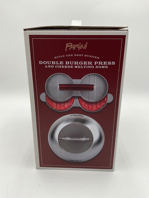 Parini Double Burger Press and Cheese Melting Dome gallery