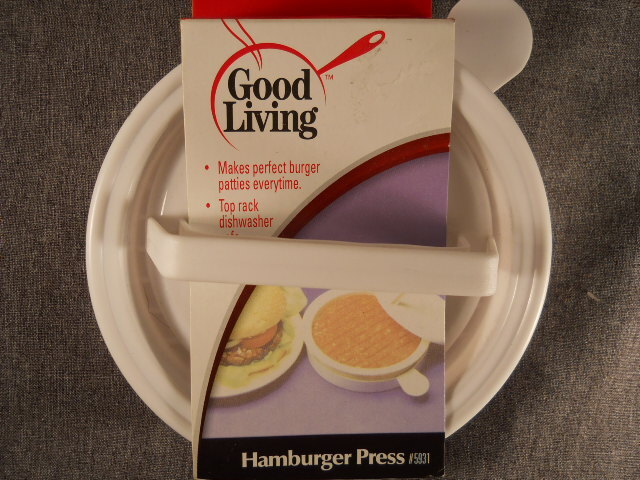 Good Living Hamburger Patty Maker Burger Press Ground Beef Sliders USA gallery